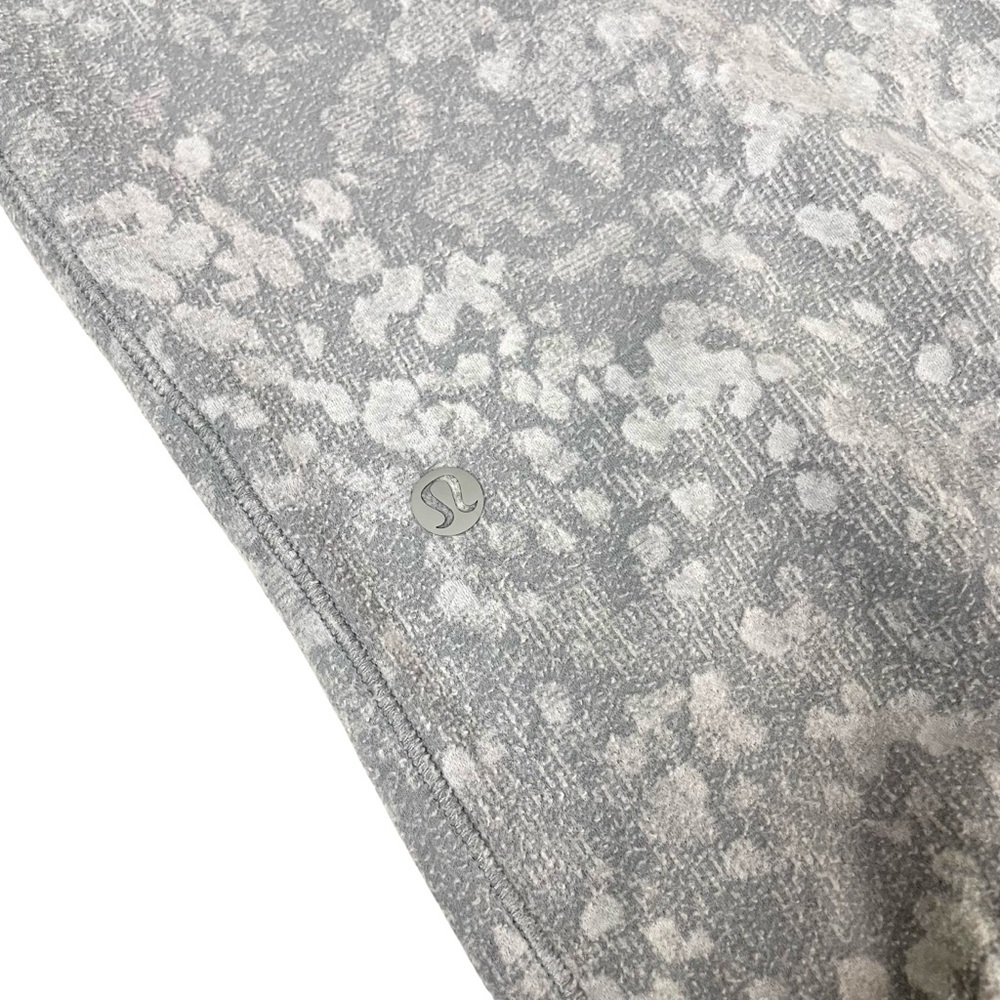 lululemon Ready To Rulu Jogger Crop Speckle Spritz Grey Silver Sz 14 - Picture 14 of 16
